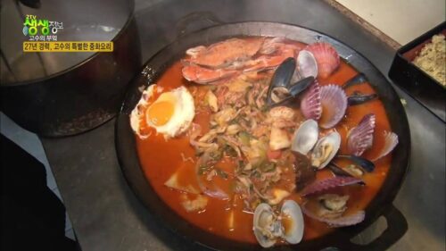 생생정보 순두부짬뽕전골