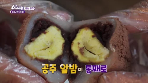 6시내고향 공주 알밤찹쌀떡