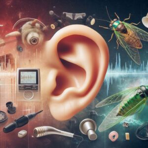 귀에서 매미 울음소리