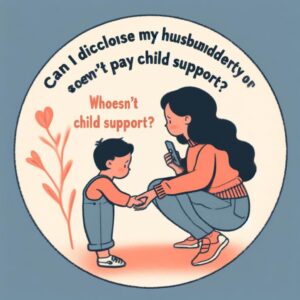 양육비를 주지 않는 남편 SNS 신상 공개