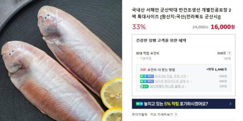 6시내고향 전통시장 8대천왕 군산공설시장 반건조 박대