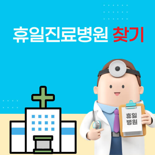 휴일진료병원 찾기