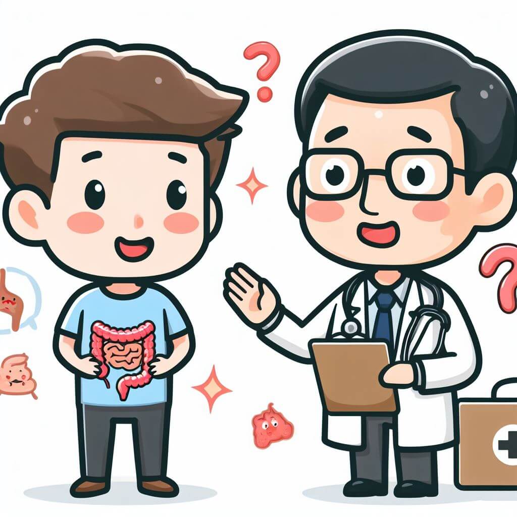 설사와 묽은 변이 대장암