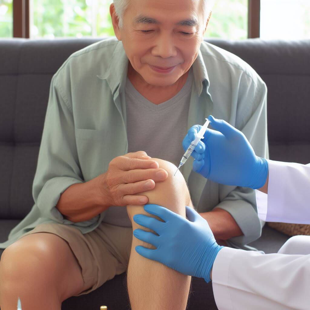 퇴행성 관절염 스테로이드 주사