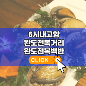 6시내고향 약산도 삼지구엽초 섬섬옥수 특집 5 6시내고향 완도전복거리 전복 백반