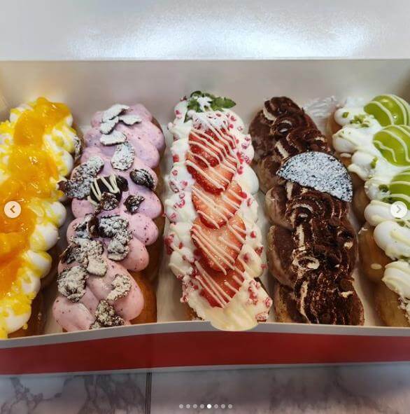 6시내고향 대전문창시장 딸기꽈배기