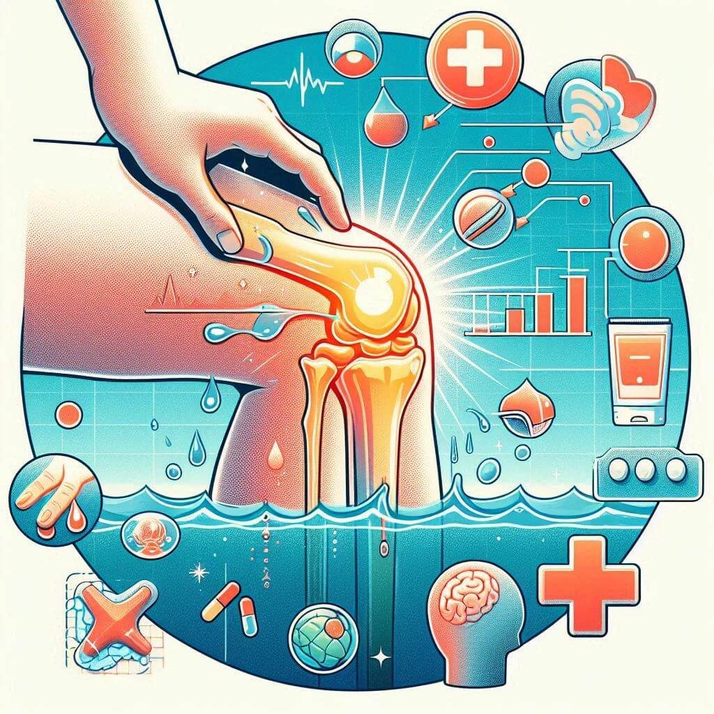 무릎에 물이 차면 어떻게 해야 되나요