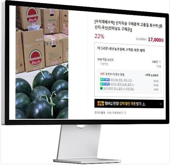 생방송투데이 구례 흑수박