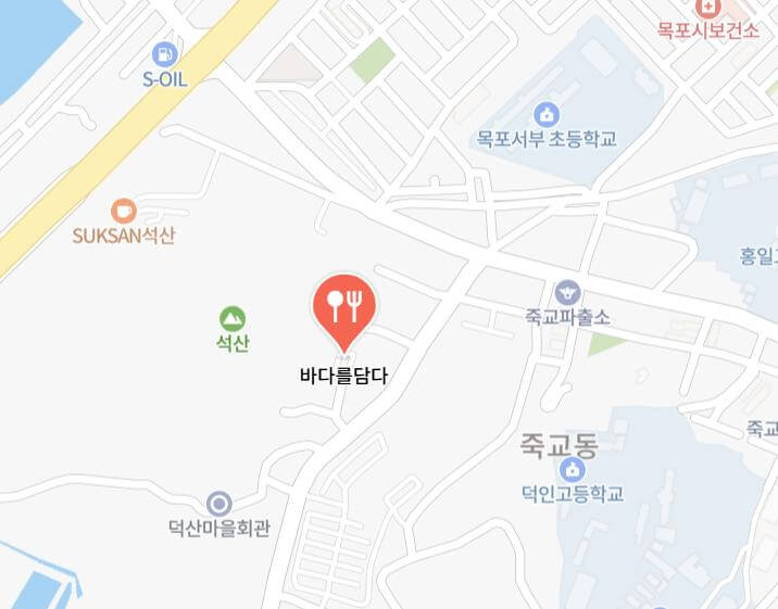 극한직업 참조기 지도
