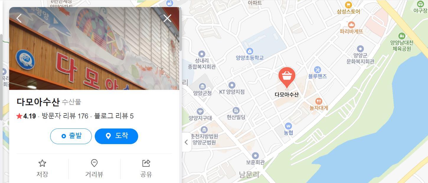 6시내고향 양양전통시장 도치