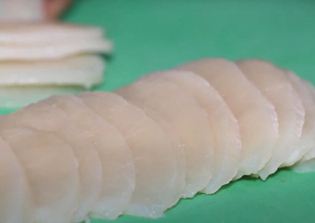 대천항수산시장 키조개 관자회