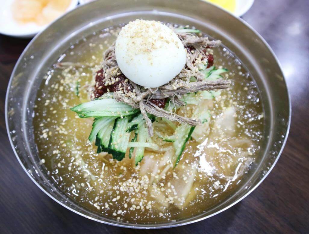 매일아침 부산 밀면 한 그릇
