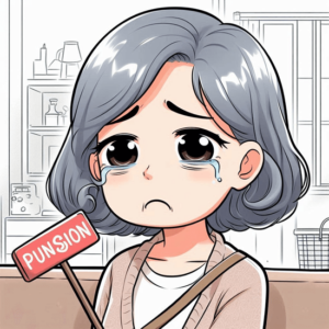 마늘주사 실비청구 조건부터 청구 방법까지 5 유족연금을 수령 받아 슬프지만 안심하는 표정의 여성