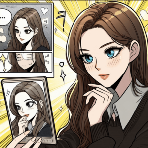 대운을 잡아라 67회 줄거리 완벽 요약! 어제 방송 1분 정리 5 카톡 프사 만화 설정하는 여성