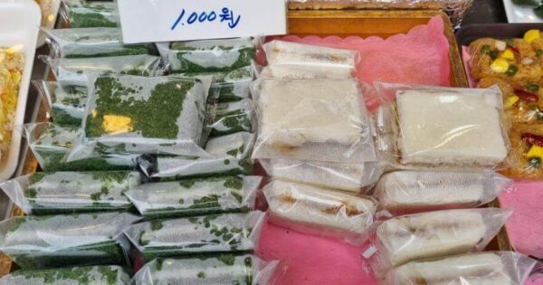 6시내고향 대구염매시장 콩국수 60초를 잡아라 출연 이가국시 여름철 시원한 별미 총정리 3 6시내고향 대구염매시장 쑥카스테라설기 쑥설기