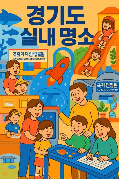 경기도 근교 아이와 가볼만한곳 실내 완벽 가이드! 경기도 가볼만한곳 중 날씨 걱정 없는 실내 명소 총정리 2 경기도 근교 아이와 가볼만한곳 실내 썸네일