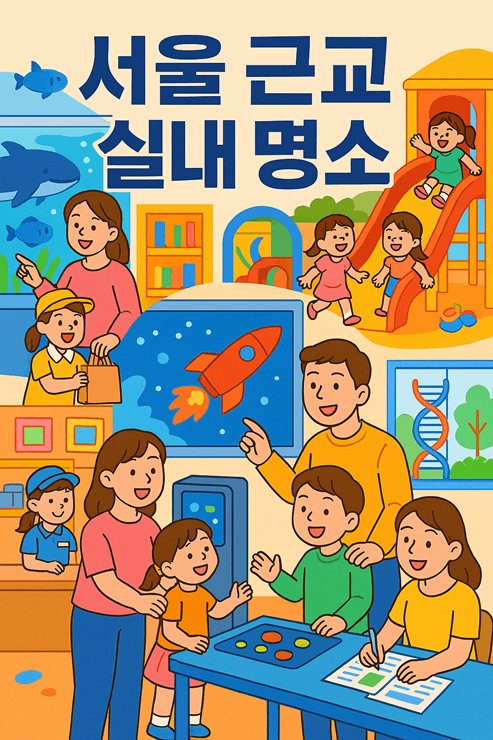서울 근교 아이와 가볼만한곳 실내 베스트 20! 날씨 걱정 없는 키즈카페, 박물관, 체험관 추천 1 서울 근교 아이와 가볼만한곳 실내 썸네일