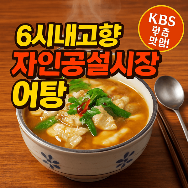 6시내고향 자인공설시장 어탕 24시간 우린 국물의 비밀 대공개! 2 6시내고향 자인공설시장 어탕