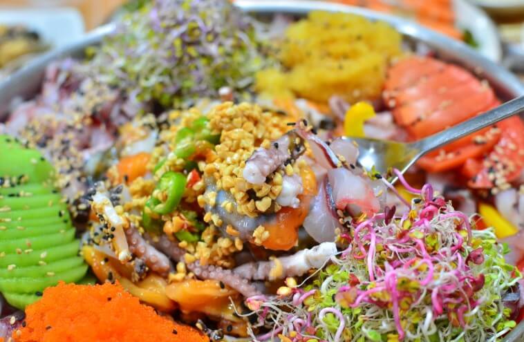 매일아침 꽃무지개물회 맛집 어부신광호 본점 2 매일아침 꽃무지개물회