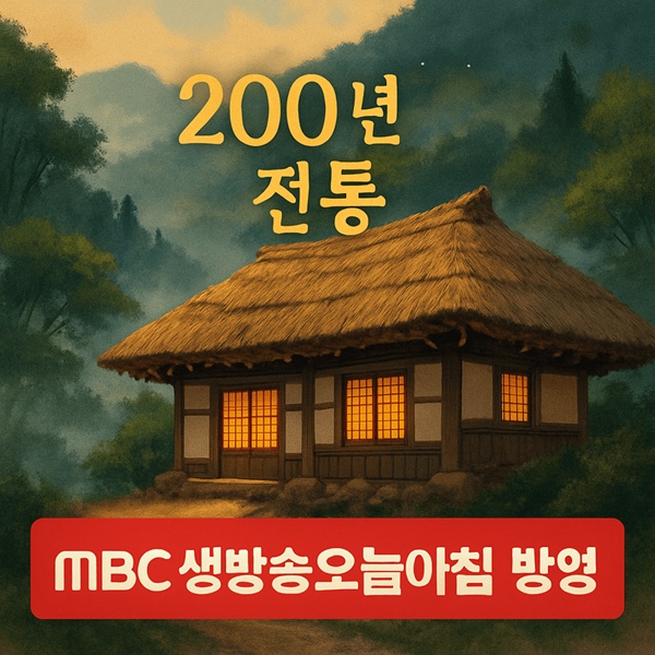 생방송오늘아침 200년 지리산억새집 전통과 자연이 살아있는 지리산 민박 완벽 가이드 2 생방송오늘아침 200년 지리산억새집