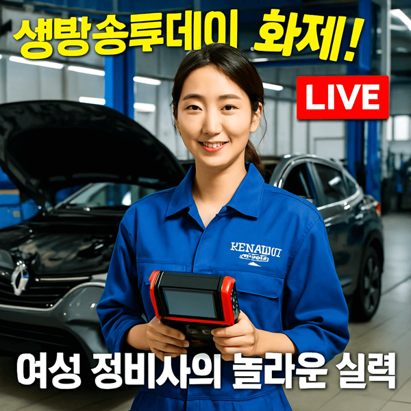 생방송투데이 여성자동차정비사 썸네일