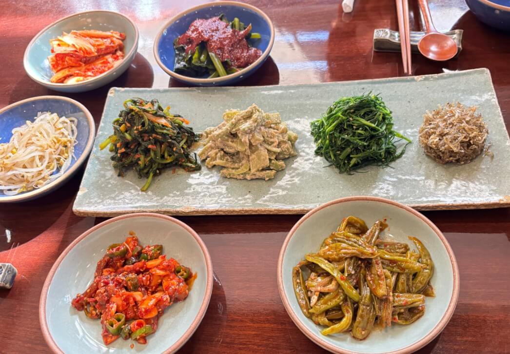 6시내고향 시흥 연잎밥한정식 반찬