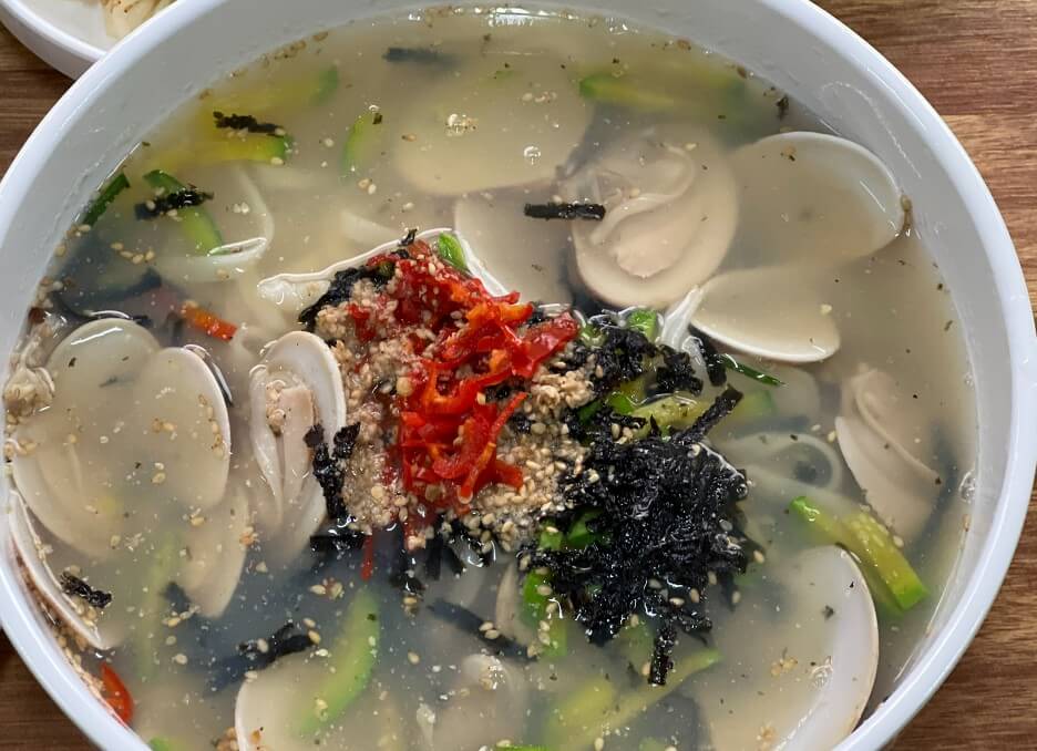 6시내고향 영해만세시장 백합칼국수 맛의 비밀, 백합택배까지 가능해? 2 6시내고향 영해만세시장 백합칼국수
