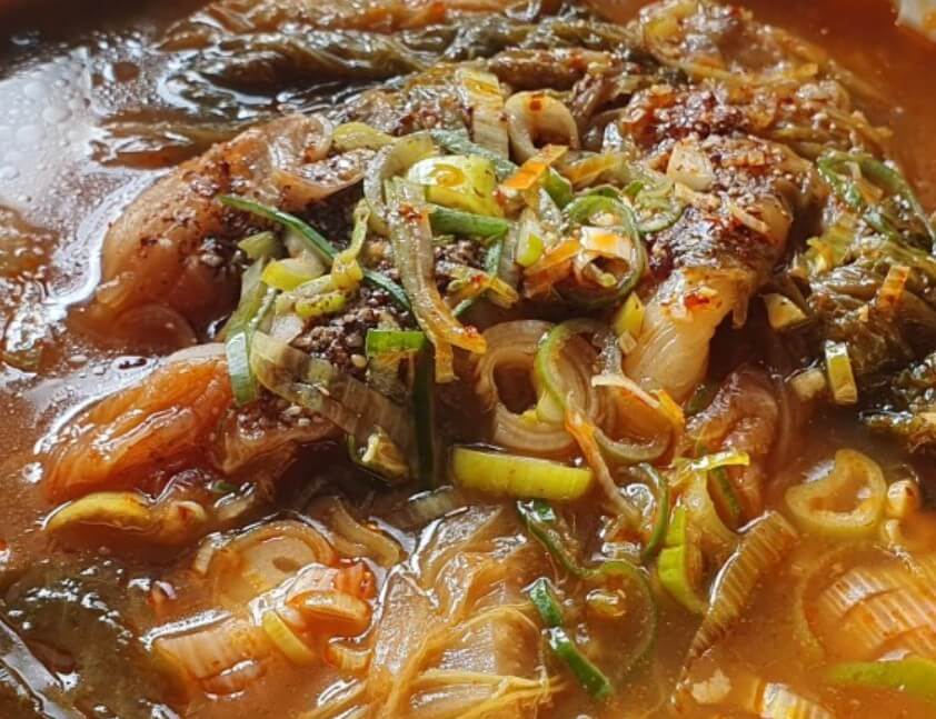 6시내고향 화성발안만세시장 우거지감자탕, 12시간 우린 사골국물의 비밀 공개! 2 6시내고향 화성발안만세시장 우거지감자탕