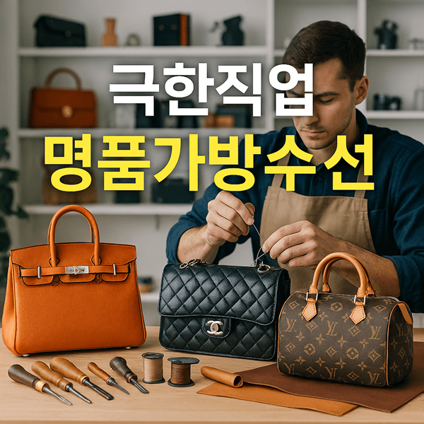 극한직업 명품가방수선 500만원짜리 에르메스가 5만원으로 되살아났다 2 극한직업 명품가방수선