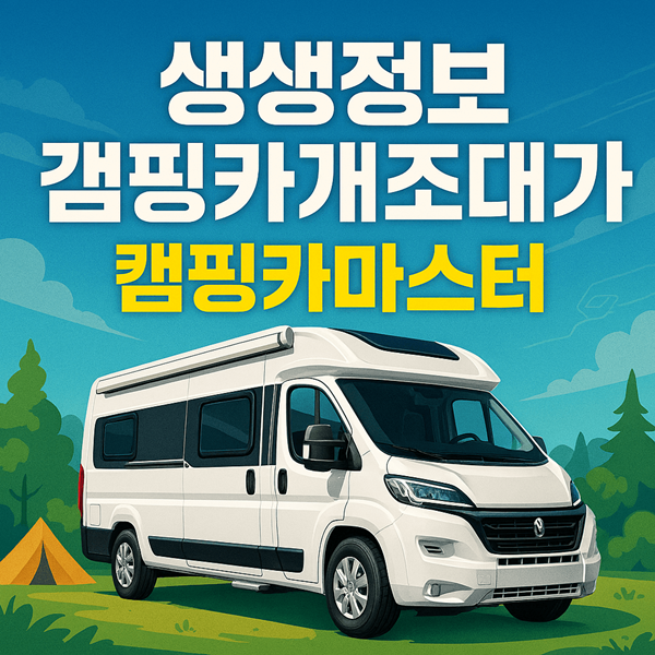 생생정보 캠핑카개조대가 캠핑카마스터, 완전히 달라진 가격과 후기 공개! 2 생생정보 캠핑카개조대가