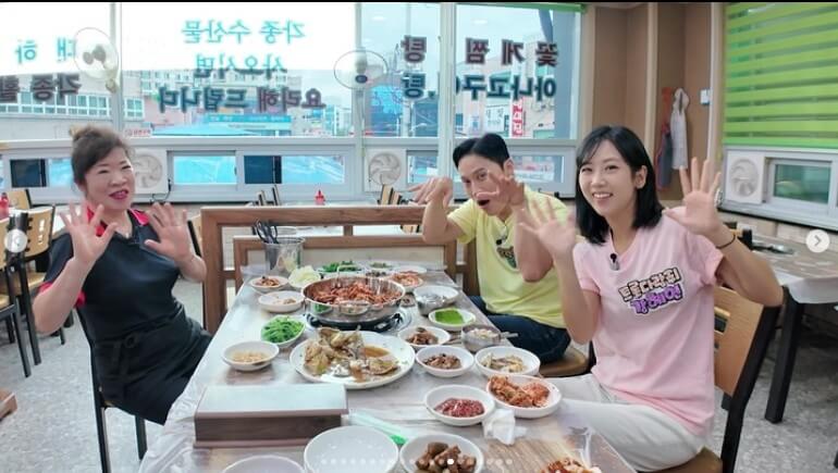 방송 촬영 중인 6시내고향 서산동부전통시장 해물찜 간장게장