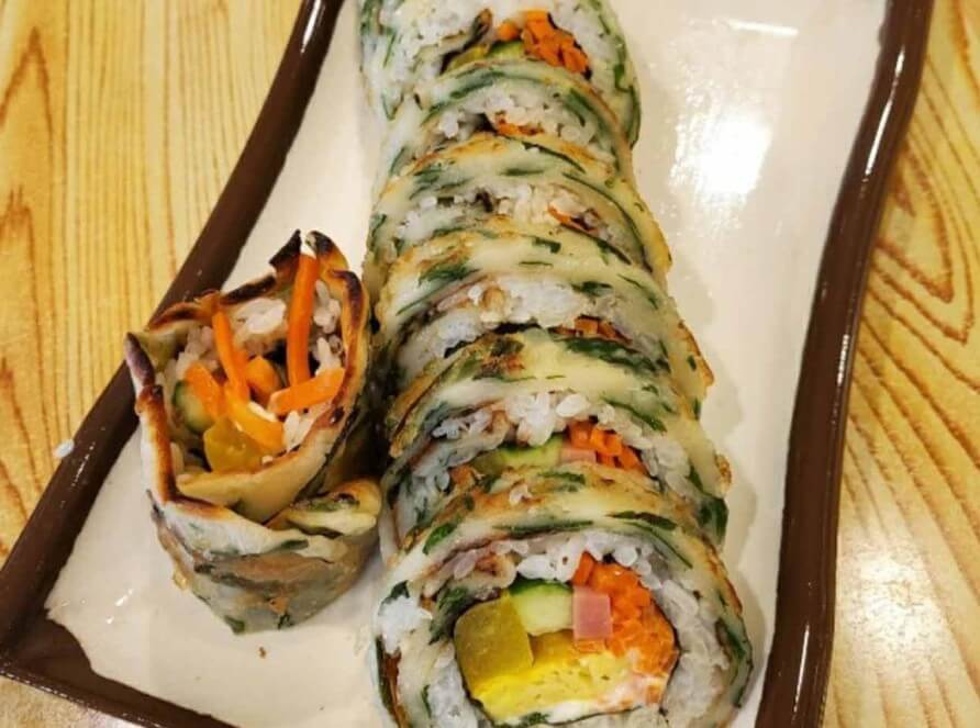 6시내고향 정읍 부침개김밥이 48년간 사랑받는 놀라운 이유 2 6시내고향 정읍 부침개김밥 한접시