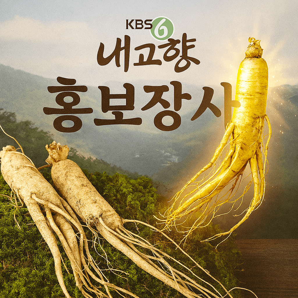 6시내고향 홍보장사 함양 산양삼 썸네일