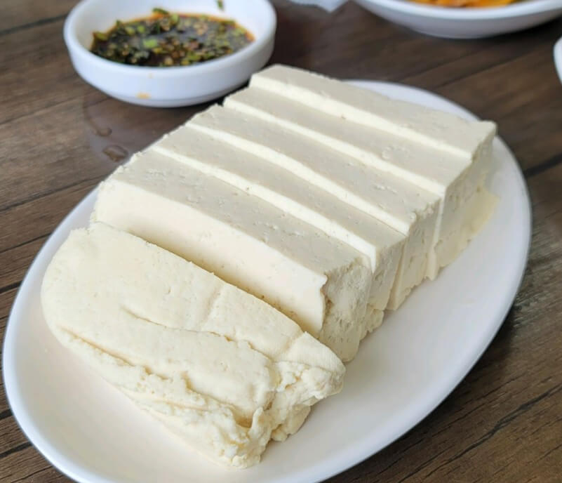 6시내고향 홍성 들깨칼국수 두부 식당 오서산 상담마을 할머니들의 정성스러운 손맛 2 오서산억새마을식당에서 만든 손두부