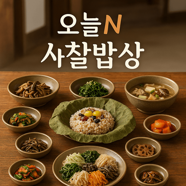 오늘N 선재스님이 차려준 사찰밥상 사찰음식 명장 1호가 공개한 최고의 요리법 2 오늘N 선재스님이 차려준 사찰밥상 썸네일