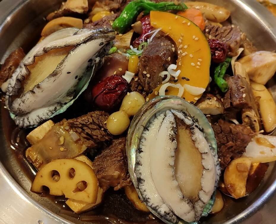 오늘N 소갈비찜 특전복소갈비찜 인천 청라 맛집 2 전복과 소갈비가 올라간 오늘N 소갈비찜