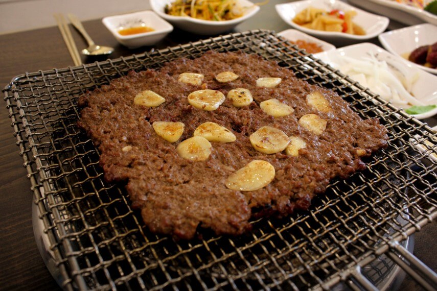 6시내고향누리집 울산 언양불고기를 잘 구운 모습