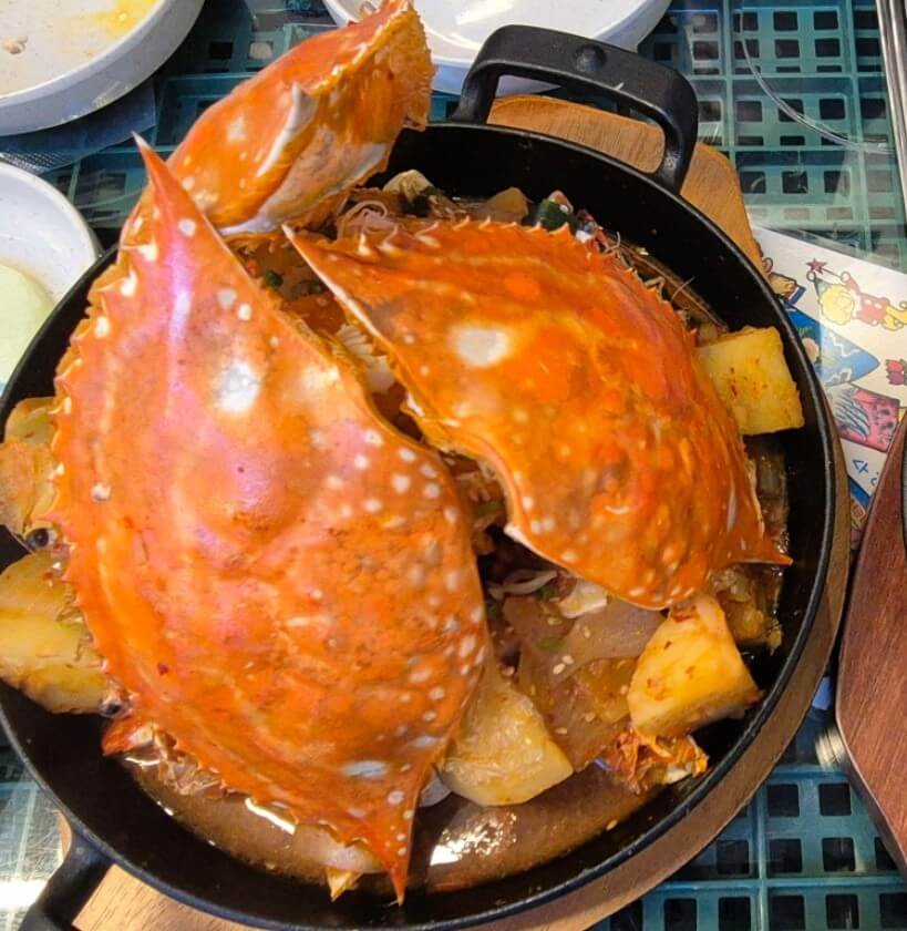 손님 상에 올라온 생방송투데이 골목에 숨겨진 맛집 꽃게범벅