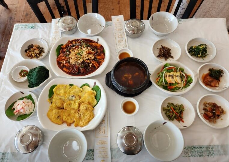 식객 허영만의 백반기행 솔비의 창녕밥상 마늘오동정찬 구성