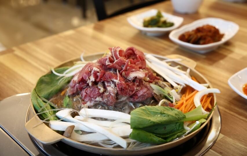 오늘N 서울식불고기 끓이기 전 모습