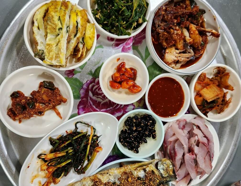 한국기행 경남 고성 할매밥됩니까 회백반 구성