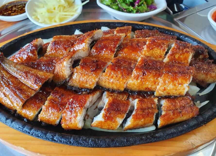 허영만의 백반기행 하남 장어구이 쏘가리매운탕 맛집의 장어양념구이