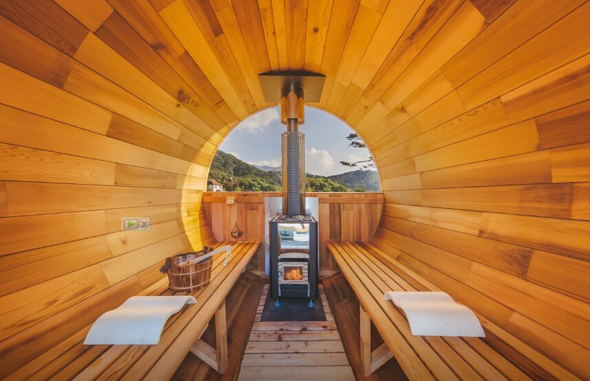 6시내고향 핀란드사우나 안에 모습