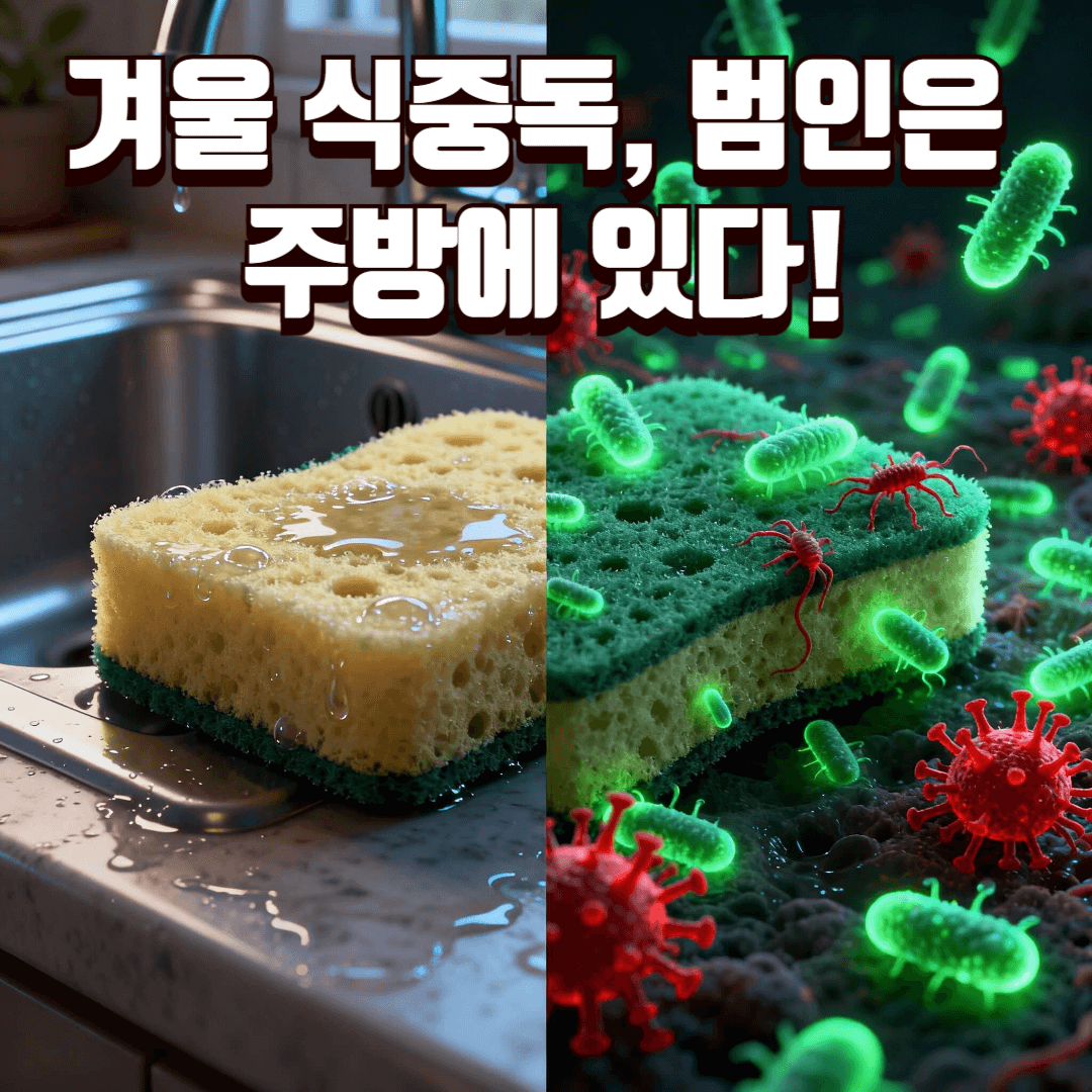 겨울철 식중독 예방을 위한 주방 위생 관리 꿀팁 썸네일