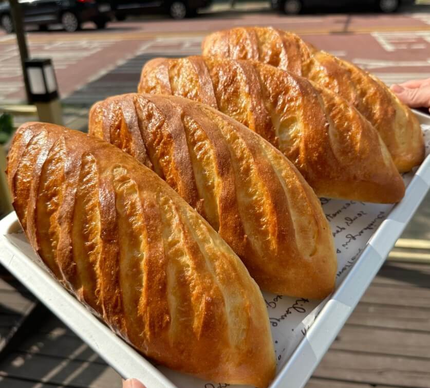 굿모닝대한민국 바게트 3개