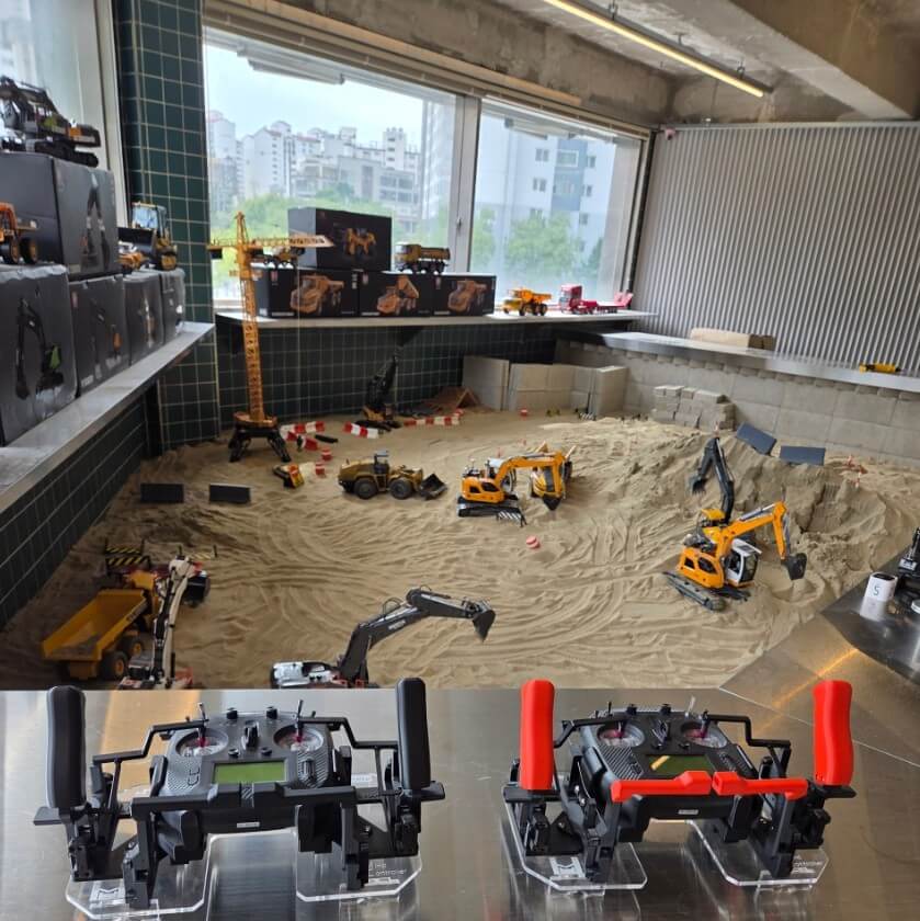 생방송투데이 RC카 카페 중장비카페 내부 모습