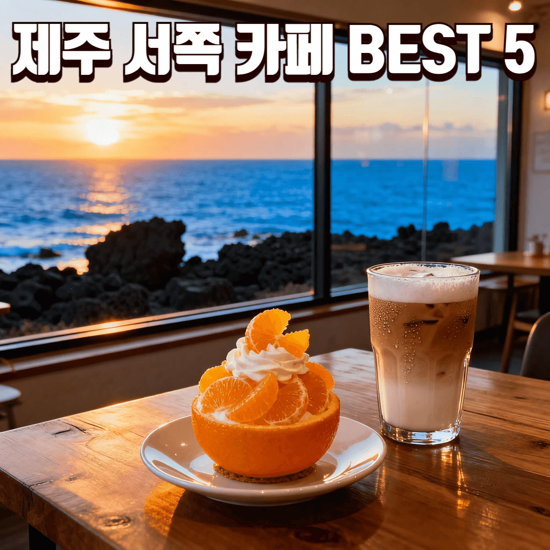 제주 서쪽 감성 카페 베스트 5 썸네일