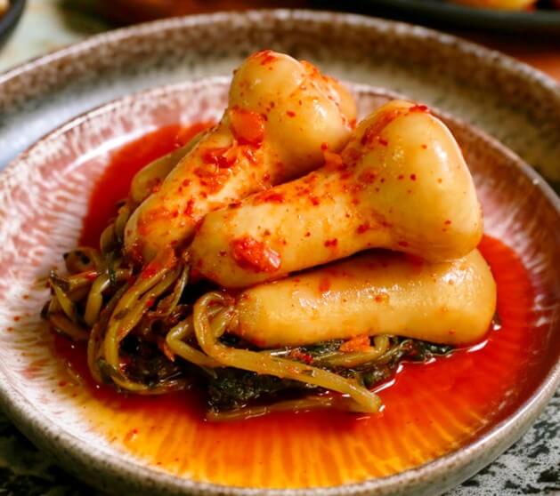 천기누설 김장김치 총각김치