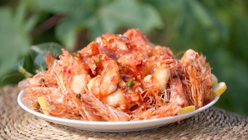 한국인의 밥상 서산 대하로 만든 대하탕수