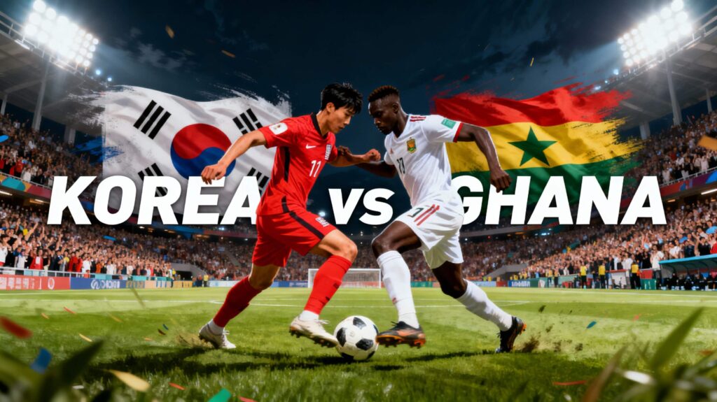 한국축구 국가대표 가나 평가전 생중계 시간 썸네일